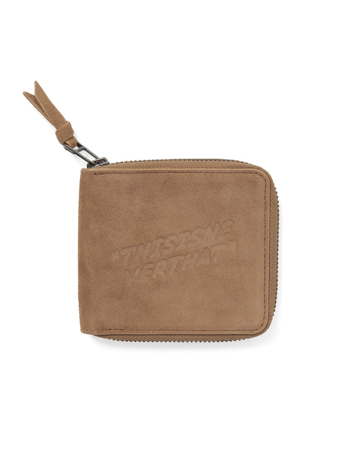 Suede Wallet
