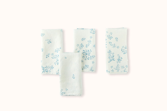 SUMMERILL & BISHOP BERNADETTE'S FALLING FLOWER LINEN NAPKIN