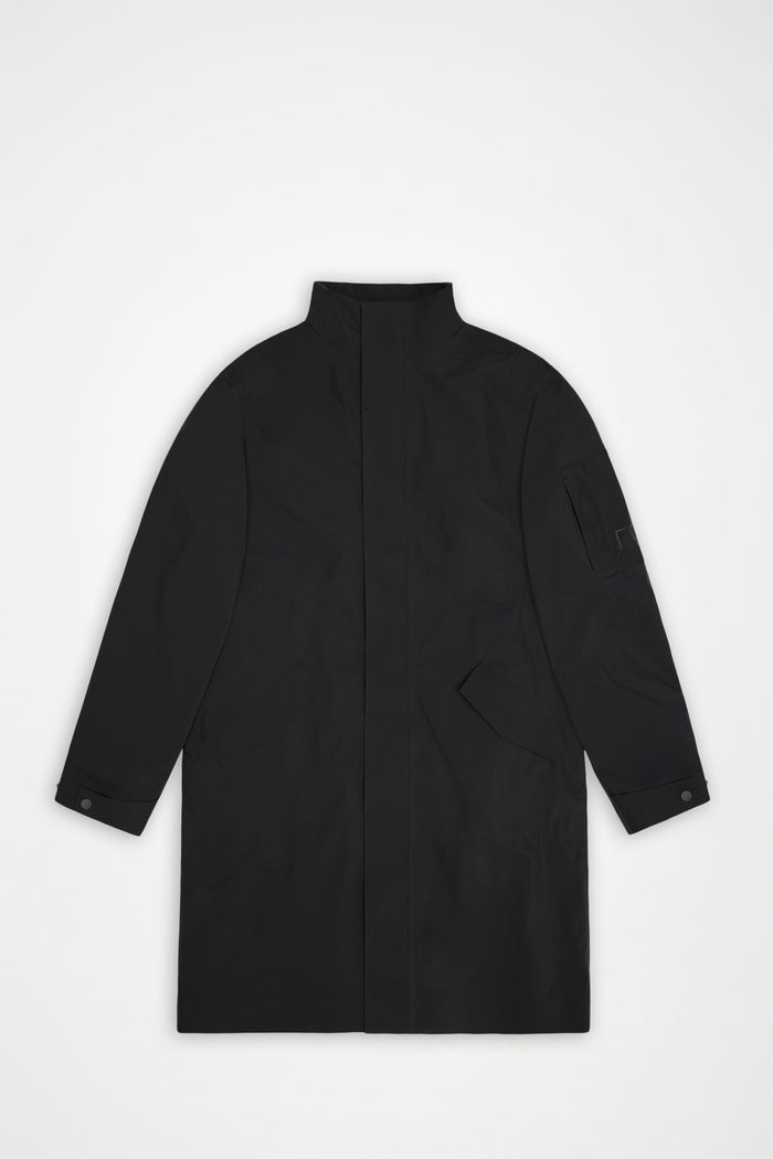 RAINS Suva Hardshell Coat Black Jacket