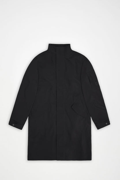 RAINS Suva Hardshell Coat Black Jacket