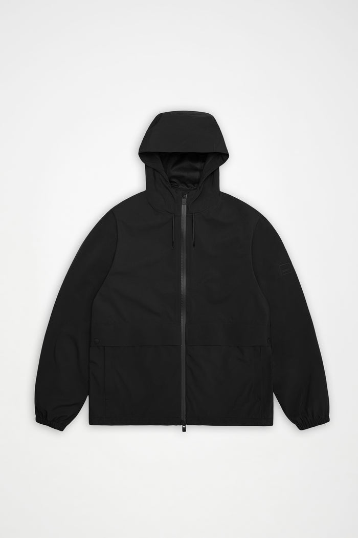RAINS Suva Hardshell Pocket Jacket Black Jacket