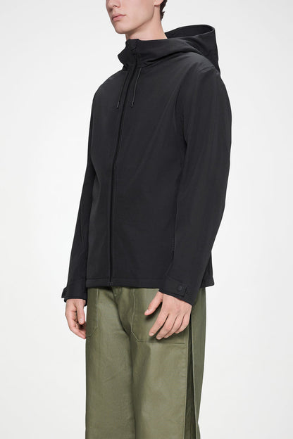 RAINS Suva Softshell Jacket Black Jacket