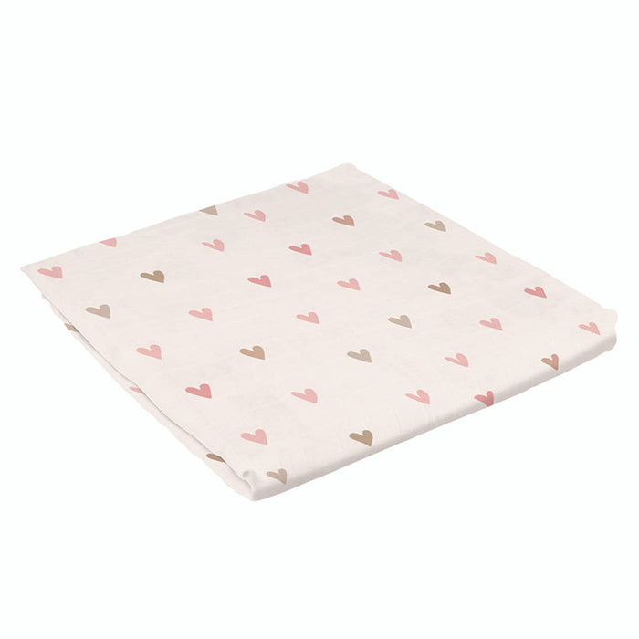 Swaddle Blanket - Hearts