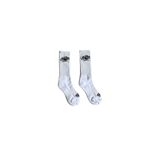 Syna Socks White Black (2 Pairs)