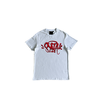 Syna World Chrome Tee White/Red