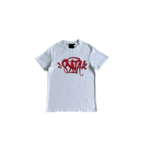Syna World Chrome Tee White/Red