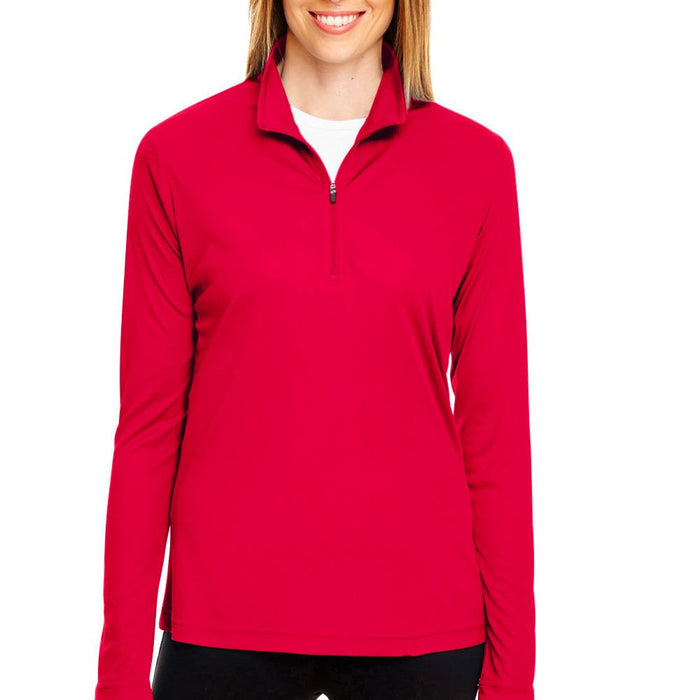 Team 365 Women's Zone Performance Quarter-Zip Pullover