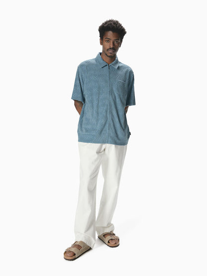 Terry S/S Zip Shirt