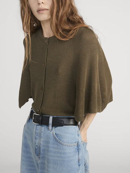 Sweater On Model Side