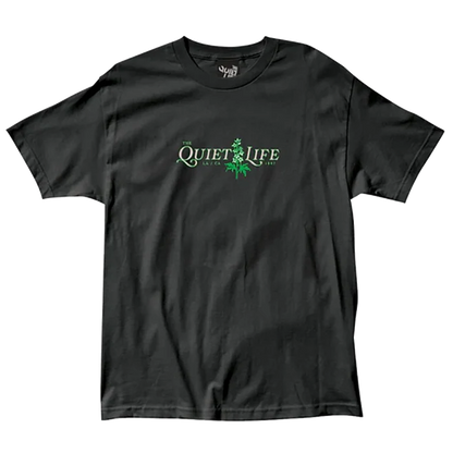 The Quiet Life Eliza Flowers T-Shirt Black Pure Boardshop