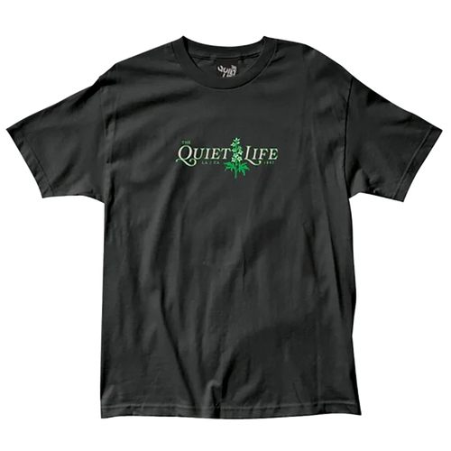 The Quiet Life Eliza Flowers T-Shirt Black Pure Boardshop