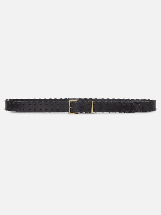 The Whipstitch Belt -- Black
