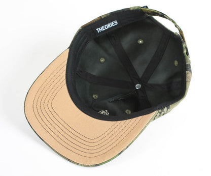 Theories Hand Of Theories Tree Camo Strapback Hat Pure Boardshop