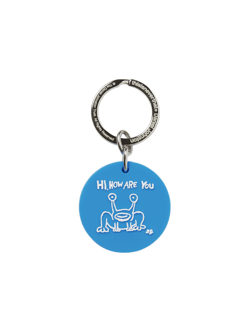 TNT Daniel Johnston Frog Keychain