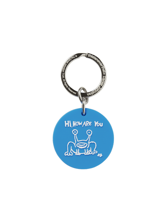 TNT Daniel Johnston Frog Keychain