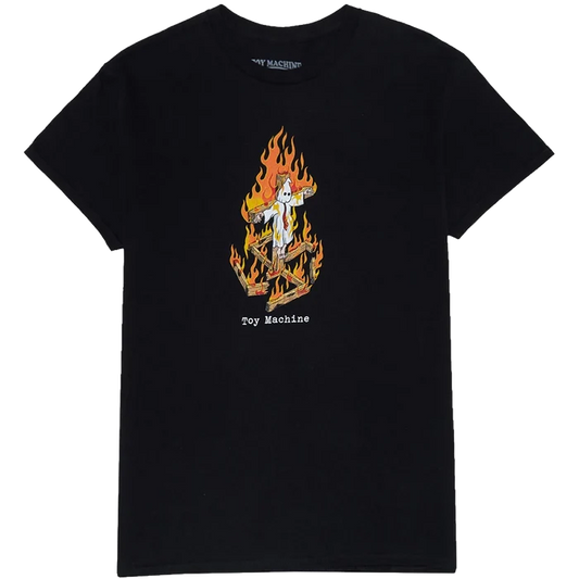 Toy Machine Charred II Short Sleeve T-Shirt Black Pure Boardshop