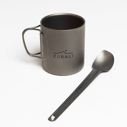 Trek-ready™ Titanium Long Handled Spoon