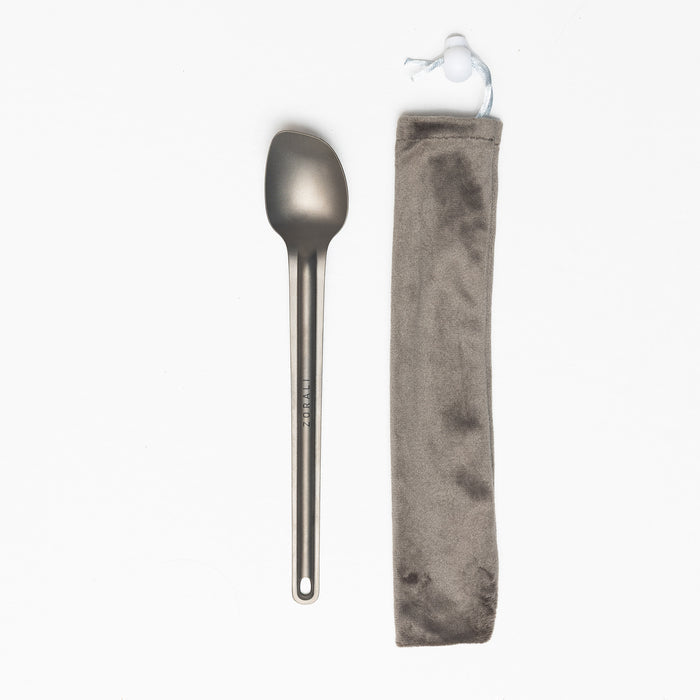 Trek-ready™ Titanium Long Handled Spoon