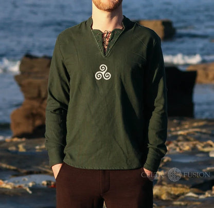Celtic Fusion Design, Irish-designed folklore-inspired clothing created with a focus on sustainability, natural textures, and
