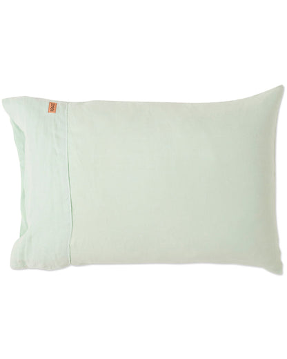 Vista Jade Linen Pillowcases
