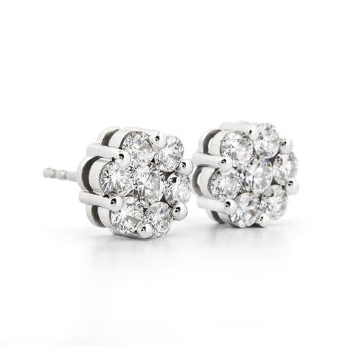 VossAgin Floral Cluster Earrings