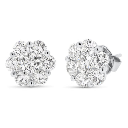 VossAgin Floral Cluster Earrings