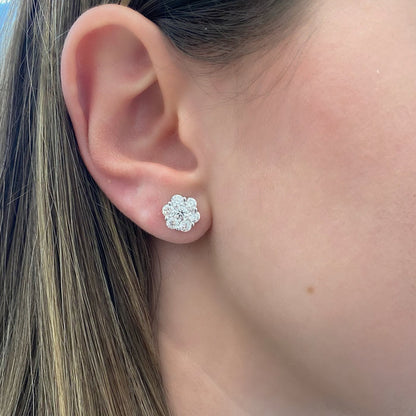 VossAgin Floral Cluster Earrings