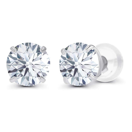 VossAgin Moissanite Stud Earrings