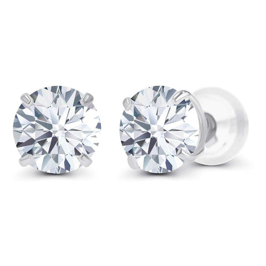 VossAgin Moissanite Stud Earrings