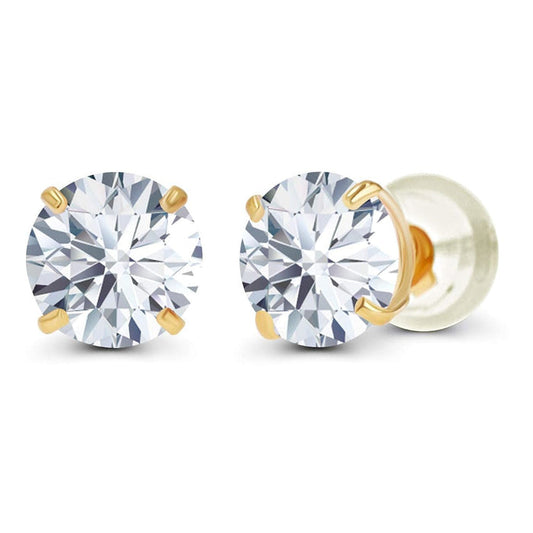 VossAgin Moissanite Stud Earrings