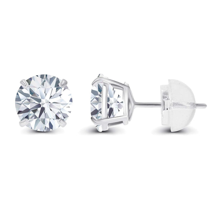 VossAgin Moissanite Stud Earrings