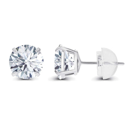 VossAgin Moissanite Stud Earrings