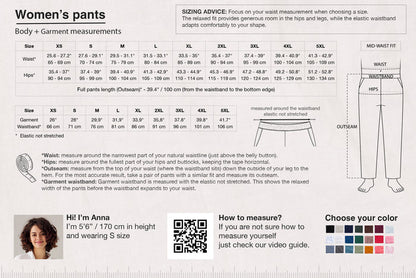 Wide-Leg Linen Pants ACAI - IN STOCK