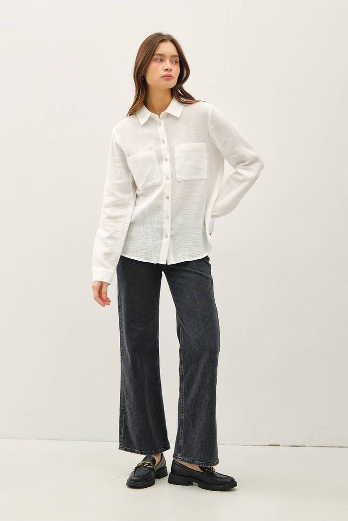 Willa Long Sleeve Button Up