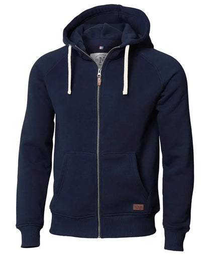 Williamsburg zipped hooded sweatshirt