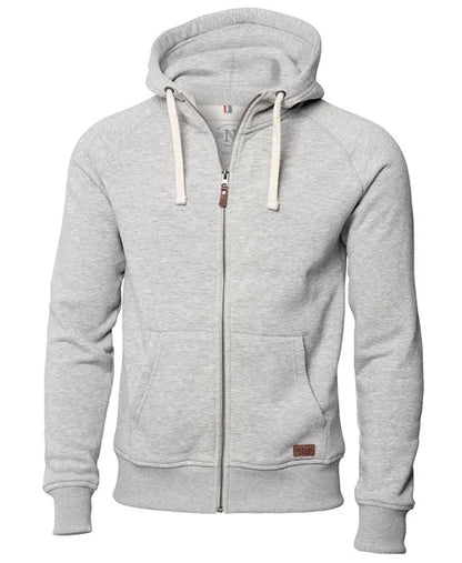 Williamsburg zipped hooded sweatshirt