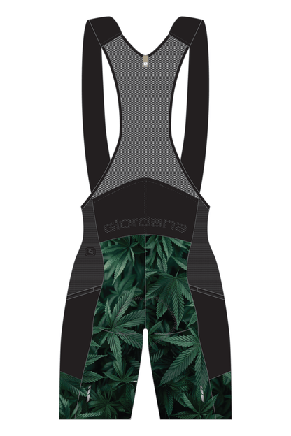 Women's Beyond Gravel Smoke Cargo Bib Short by Giordana Cycling, , Made in Italy