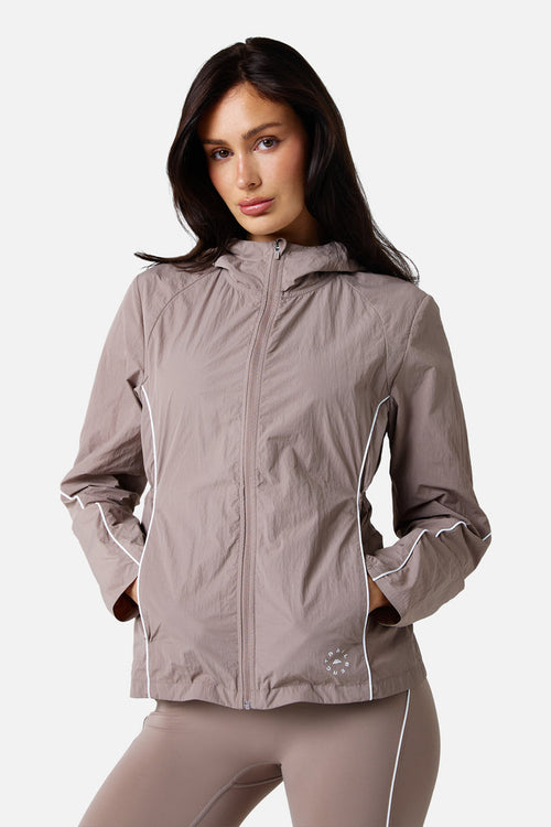 Womens Drift Windbreaker - Dusty Mauve