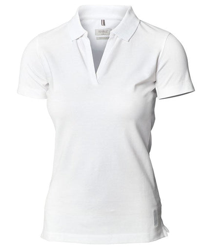Women’s Harvard v-neck stretch deluxe polo
