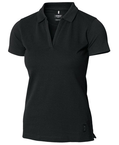 Women’s Harvard v-neck stretch deluxe polo