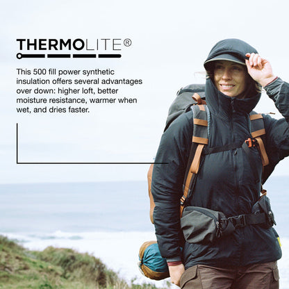 Womens Hotham Thermolite® Jacket Black