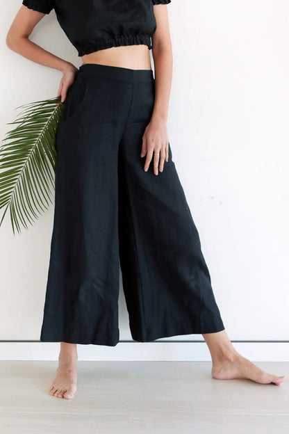 Women’s Linen Сulottes PALMA - IN STOCK