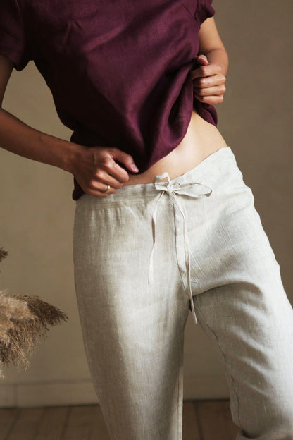 Women’s Linen Pants ANISE - IN STOCK