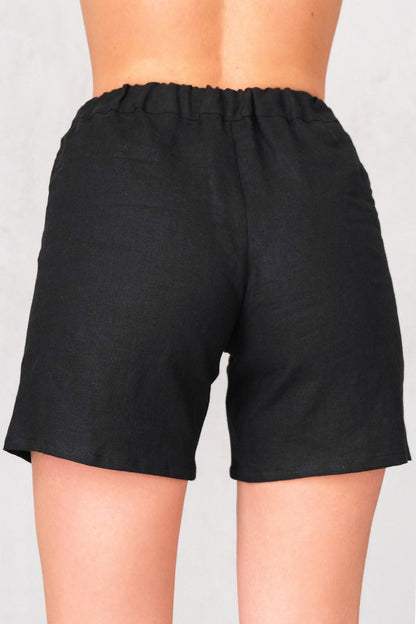 Women’s Linen Shorts SALVIA - IN STOCK