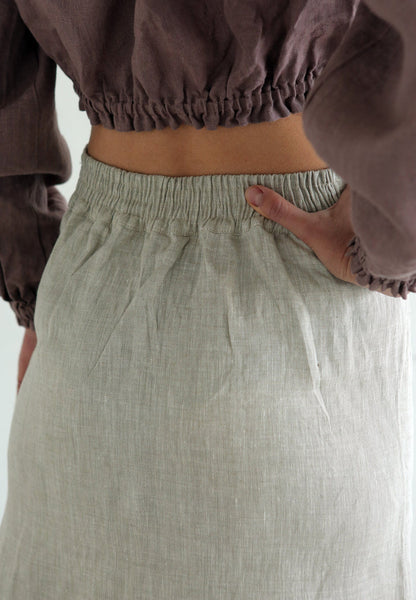Women’s Linen Skirt SENNA - IN STOCK