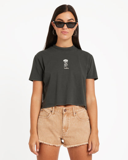 Womens Oz Dial Crop Tee