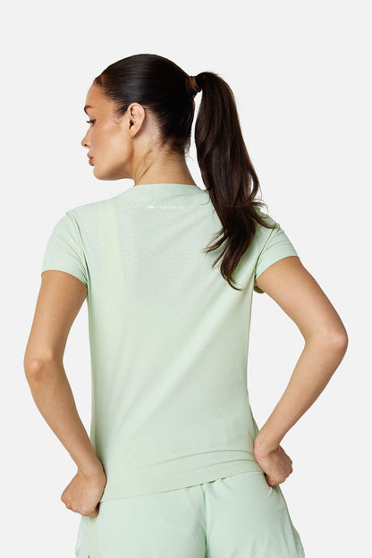 Womens Tide Tee - Pistachio Cream