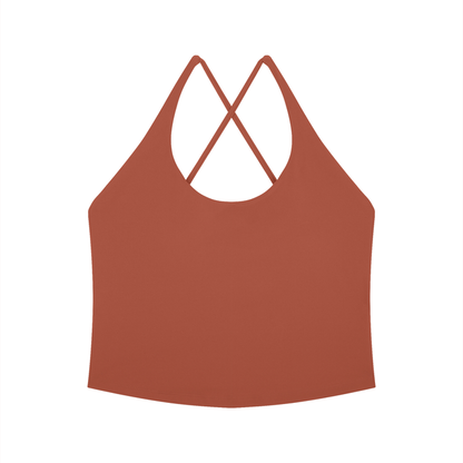 Women's Tight Halter Yoga Tank Top