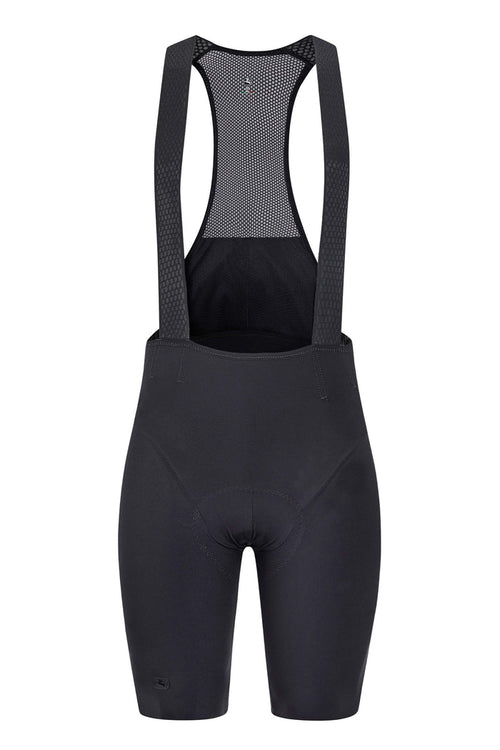 Women's Urto Bib Short by Giordana Cycling, Black, Made in Italy