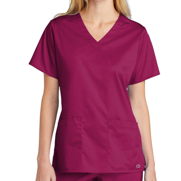 WonderWink Women’s WorkFlex V-Neck Scrub Top